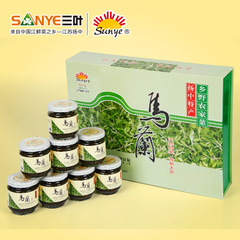 揚(yáng)中特產(chǎn)三葉咸秧草醬菜腌制開胃馬蘭醬菜禮盒130gx8 下飯菜